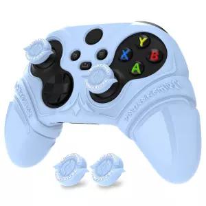 Xbox Series X/S 실리콘 컨트롤러 커버 룬 에디션 논슬립 그립 스킨 블루