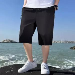 남성 쿨링 5부 밴딩 반바지 아이스 아웃도어 등산