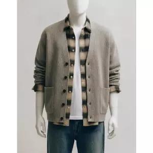 GIORDANO 스티치 브이넥 가디건(7GG) 054926 [2color] 1372638
