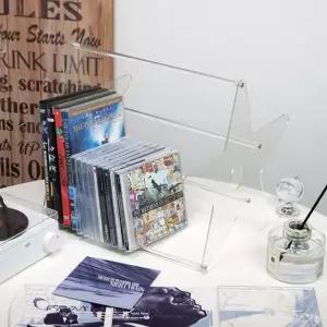 깔끔한 인테리어 투명 아크릴 앨범 DVD CD LP 정리함DVD보관함