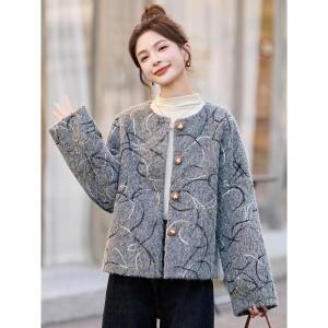 청수정 여성 가을옷 상의 캐주얼 모직 도톰 코트 KS