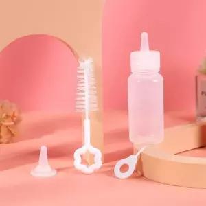 고양이 강아지 강아지젖병 분유 세트 크레용펫 반려동물용 수유 젖병 60ml