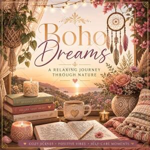 BOHO DREAMS 성인용 컬러링북 편안함  패턴 청 교육용 DIY 페인팅 드로잉