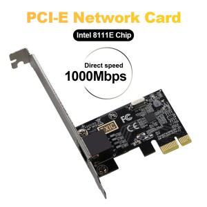블랙박스동글이 1000MBPS PCIERJ45 네트워크 어댑터 LAN 이더넷 변환기 101001000MBPS PCIE 카드 PC RJ45 PCI EXPRESS 데스크탑 기가비트