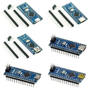 아두이노 나노 V3.0 ATMEGA328PB개발 보드 CH340 드라이버 모듈 미니 소형 / 타입-C 마이크로 USB IO 쉴드