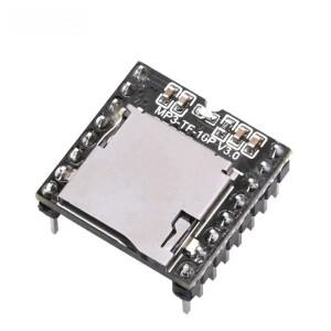 DFPlayer 미니 소형 MP3 플레이어 모듈 - Arduino DIY 프로젝트 TF 카드/USB/직렬 포트 지원 음성 디코더