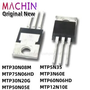 1개 MTP30N08M MTP75N06HD MTP50N05E MTP3N60E MTP12N10E TO-220 MOS FET
