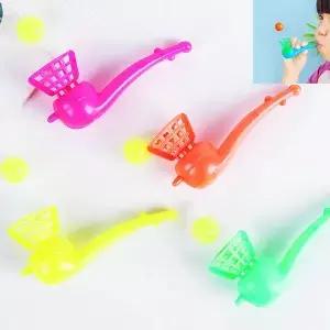12Pcs 재미 있은 Blowpipe 공중에 뜨는 공 장난감 날 생일 파티는 기념품을 선호합니다 카니발 크리스마스