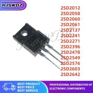 10개 TO-220F 2SD2012 2SD2137 2SD2058 2SD2576 2SD2642 2SD2060 2SD2549 2SD2396 2SD2271 2SD2478