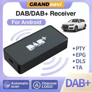Grandnavi 자동차 DAB 디지털 라디오 상자 수신기 안테나 안드로이드 스테레오에 대한 공중 USB 인터페이스