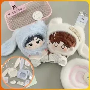 토끼 캔디 시리즈 10cm 면 인형 옷 웨이브 몇 마리의 세트 누누 바디 무속성 핫 세일