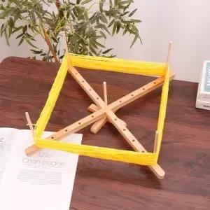 나무사 스위프트 와인더 홀더 양모 실 섬유용 손뜨개 도구 DIY 패치워크 액세서리