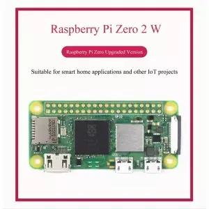 오리지널 라즈베리 파이 제로 2 W 64비트 Arm Cortex-A53 CPU 2.4GHz 블루투스 4.2 미니 HDMI 마이크로