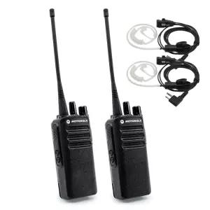 모토로라 XIR-C1200 디지털업무용 무전기 2대 풀세트 건설현장 주차장 항만공사
