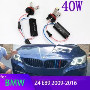 BMW 호환 호환 Z 시리즈 E89 Z4 로드스터 sDrive35is GT3 GTE 2009-2016 LED 링 엔젤 아이 라이트 벌브
