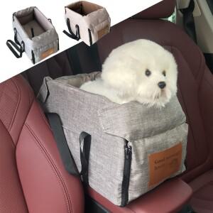여행 dogBag 휴대용 애완 동물 고양이 좌석 미니 소형 소형개 고양이 팔걸이 자동차 방수 캐리어 안전 가방