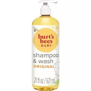 Burt's Bees 베이비 샴푸  워시, 오리지널 티어 프리 비누 - 595.3g(21oz) 병(1개 팩), 포장은 변경 가능.