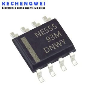 NE555 SOP8 타이머, SMD 정품 IC 칩셋, 10 개
