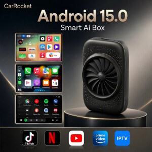 카플레이 네비게이션 carplay 안드로이드 15 카플레이 TV 박스 무선 카플레이 안드로이드 오토 어댑터 차량용 멀티미디어 스마트 AI 박스 넷플릭스 유튜브 플레이 스토어 지원