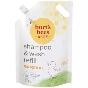 Burts Bees 베이비 샴푸 및 워시 리필 999ml 416240