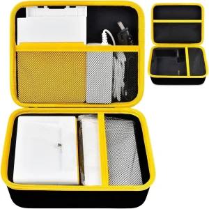 KODAK Dock Plus 4PASS 4x6 포토 프린터용 ALKOO 하드 쉘 케이스 맞춤 성형 정리함 용지 잉크 카트리지