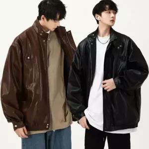 [스타일하우스](스타일하우스)레더자켓 가죽재킷 JK SIS-237 남성 루즈핏레더