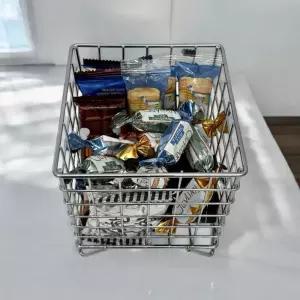 철제 바스켓 커피캡슐 보관함