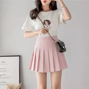 F005147_깔끔 테니스 미니스커트 플리츠 골프스커트