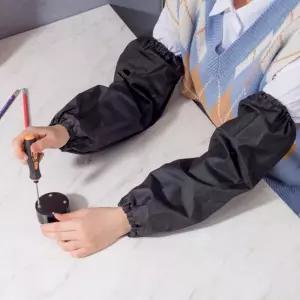 작업용 롱 방수 팔토시 블랙 화방 산업용 미술 사무실용 목수 사무용 목공