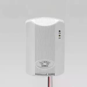 가스 누설 경보기 LNG AC220V 도시 감지기 탐지기 누출 차단 방지