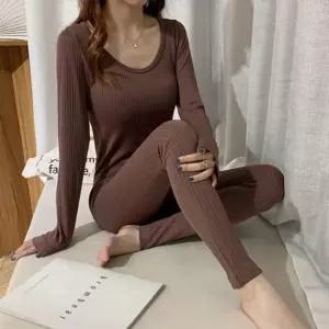 여자 데일리 골지 보온 내의 겨울 내복 타이즈 양쪽 화채