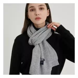 GOBI 고비 캐시미어 플레인 밑단시보리 머플러 3538575
