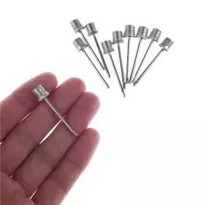 하이 퀄리티 팽창 바늘 핀 깍지 농구 축구 공 공기 펌프 부품 10 개