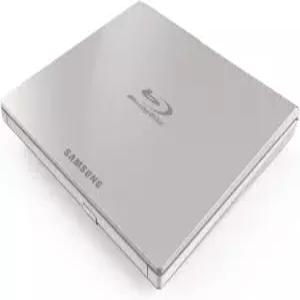 삼성 TSST SE-506CB/RSWD 6X USB 2.0 슬림 블루레이 라이터 외장 드라이브(화이트) 지원