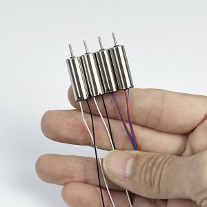 4PCS 720 7mmx20mm CW 미니 소형 코어리스 모터 3.7V 50000RPM 고속 엔진 DIY 장난감 RC 드론 쿼드콥터 항