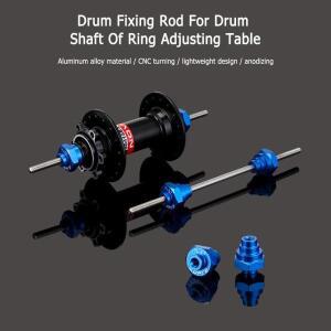 자전거 타이어 고정 어댑터 휠 Truing 스탠드 12/15/20mm 허브 수리 200mm 길이 액세서리
