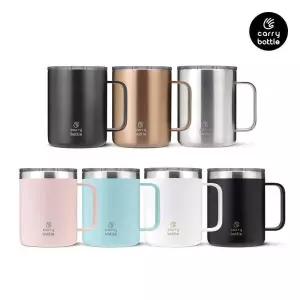 스텐컵 캐리보틀 스탠다드머그360ml 뚜껑 스테인레스컵 12oz