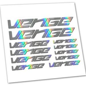 VENGE 자전거 프레임 데칼 세트 마운틴 사이클링 야외 스티커