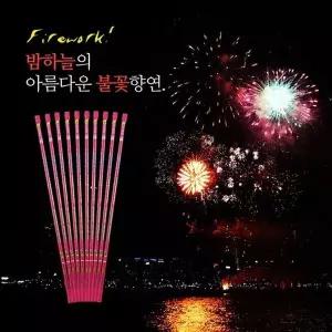 파티클럽 로망캔들폭죽 30연발 (장난감용꽃분류) (10개입) 안전폭죽