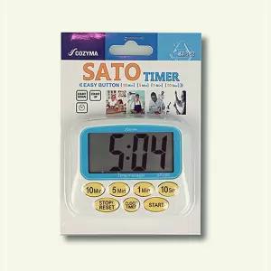 SATO 타이머 BT-182 사각형 디지털 주방 요리