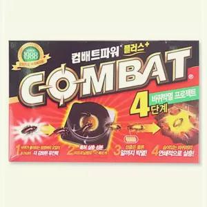 컴배트 파워파워형 12입 학교 관공서 바퀴 벌레 약 트립 개미 강력