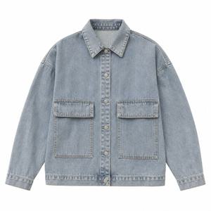 리미드 남성 데님 셔츠카라 스냅 포켓 자켓 DMG-JUA-Q4533240