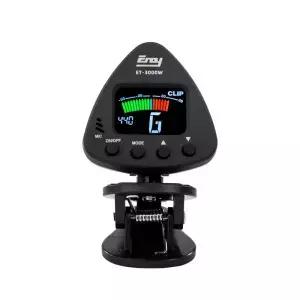 Eno ET 3000W 관악기 튜너 색소폰 클라리넷 트럼펫 플루트용 마이크 및 클립온 튜닝 모드 지원