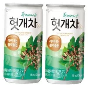 숙취해소음료 헛개나무추출 180ml 60p 캔형 대용량 박스포장 업소용
