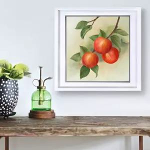 액자 그림 부자되는 풍수 사과 30W액자7 돈들어오는 풍수인테리어