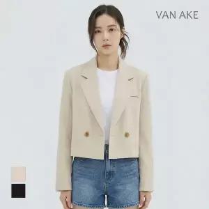 [반에이크] 크롭 투버튼 자켓_VB34JKQ302Z