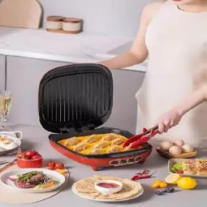 양면 통구이 코팅 팬 전기그릴