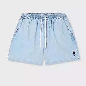 [후아유][AK분당점] [후아유] Steve Denim Set-up Shorts (F) / WHTJG2522F