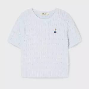 [후아유][AK분당점] [후아유] Steve Melange Short Sleeve Sweater WHKAG2412F
