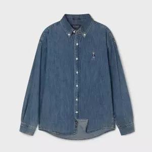 [후아유][AK분당점] [후아유] Steve Denim Shirts (U) WHYJG2332U